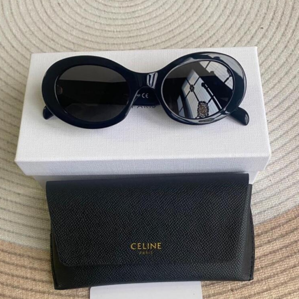 Celine Triomphe Oval Sunglasses